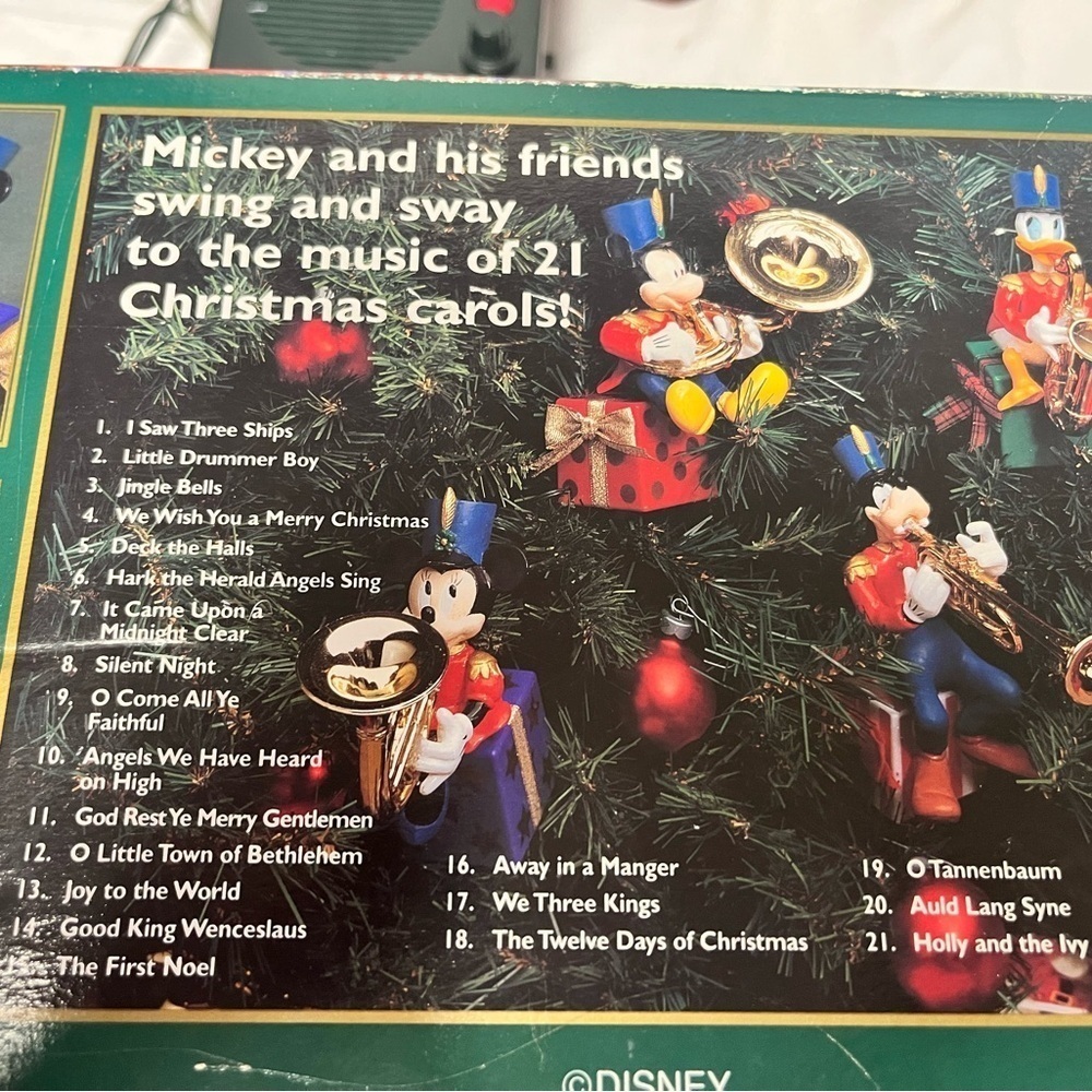 Mickey's Brass Band Figurines with Sound Box - Picture 5 of 6